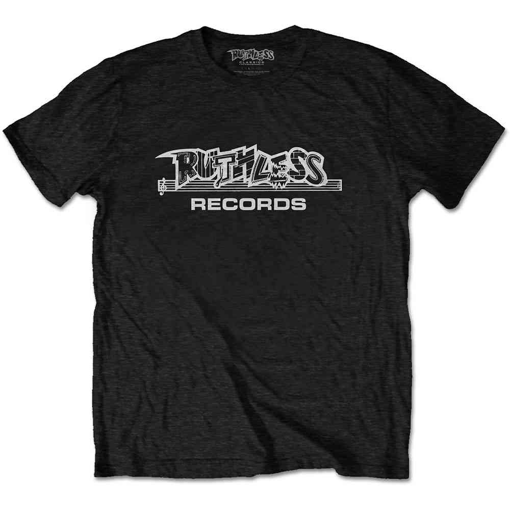 N.W.A - Ruthless Records Logo Heren Tshirt - Zwart